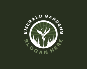 Farm Planting Agriculture logo design