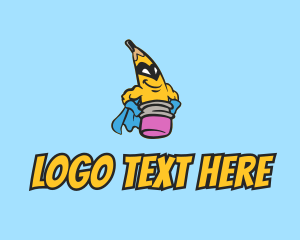 Professor - Pencil Hero Education logo design