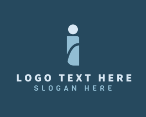 Consultant - HR Management Letter I logo design