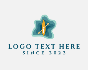 Voyager - Kayak Deep Sea logo design