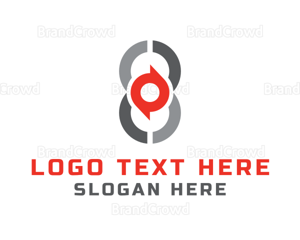 Industrial Blade Number 8 Logo