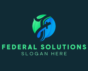 Elegant Company Firm Letter F logo design