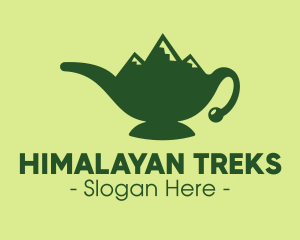 Himalayan - Mountain Range Lamp logo design
