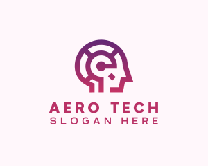 Tech Human Robotics logo design