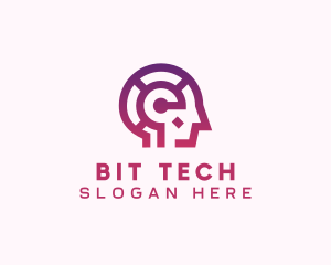 Tech Human Robotics logo design