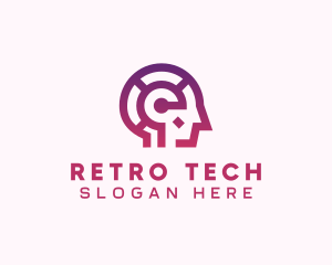 Tech Human Robotics logo design