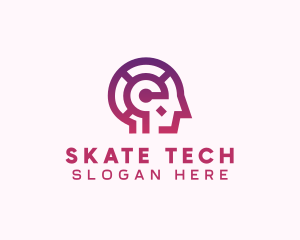 Tech Human Robotics logo design