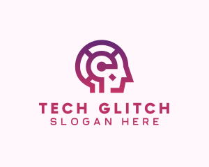 Tech Human Robotics logo design