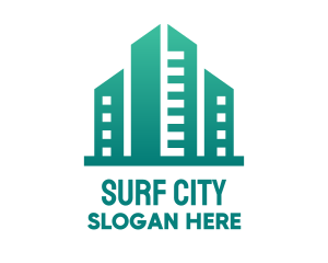 Green City Building logo design