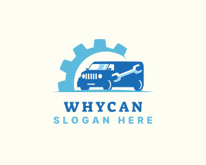 Repair Van Wrench Logo