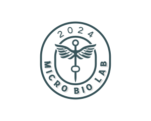 Pharmacist Laboratory Clinic logo design