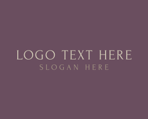 Classy - Elegant Fashion Business logo design