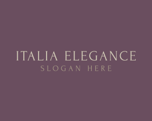 Elegant Fashion Business logo design