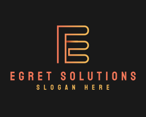 Gradient Electrical Engineer  logo design