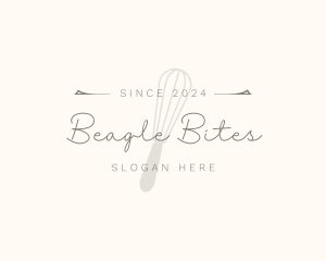 Elegant Whisk Bakery logo design