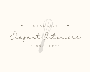 Elegant Whisk Bakery logo design