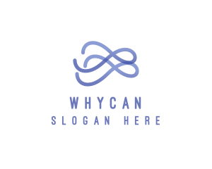 Swirl - Infinity Loop Wave logo design