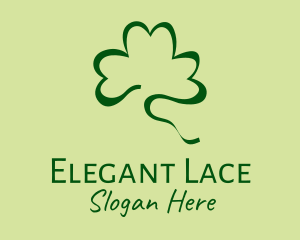 Lace - Lucky Shamrock Scribble logo design