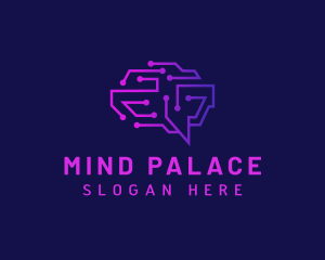 Memory - Memory Mind Tech logo design