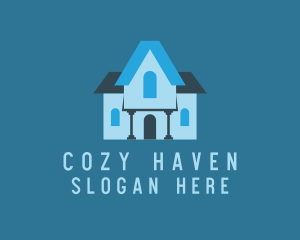 Blue Roof House logo design