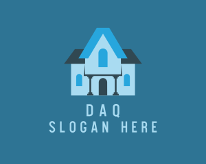 Developer - Blue Roof House logo design
