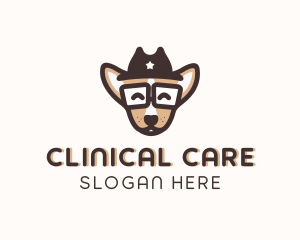 Cowboy Pet Dog logo design