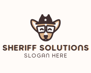 Cowboy Pet Dog logo design