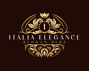 Elegant Flower Petals Logo