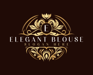 Elegant Flower Petals logo design