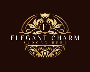 Elegant Flower Petals logo design