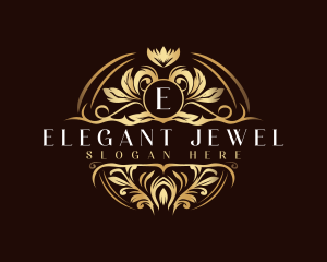 Elegant Flower Petals logo design