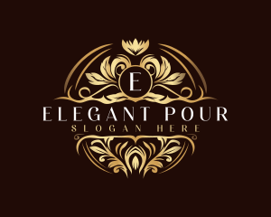 Elegant Flower Petals logo design