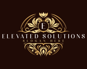 Elegant Flower Petals logo design