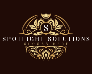 Elegant Flower Petals logo design