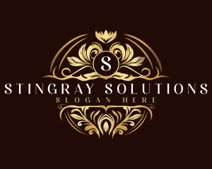 Elegant Flower Petals logo design