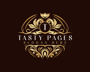 Elegant Flower Petals logo design