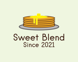 Syrup - Breakfast Pancake Food logo design