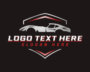Garage - Automotive Car Crest logo design