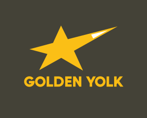 Golden Super Star logo design