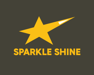 Twinkle - Golden Super Star logo design