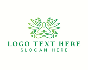 Spirituality - Yoga Spa Wellness logo design