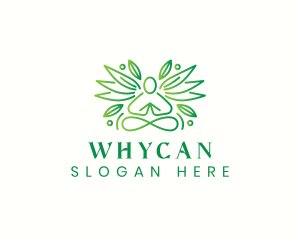 Person - Yoga Spa Wellness logo design