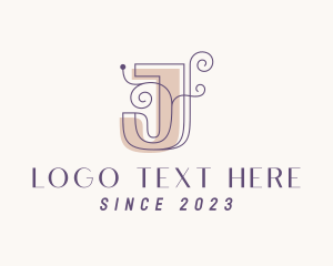 Theater - Elegant Ornate Swirl logo design