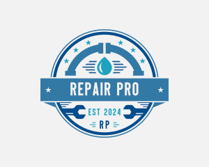 Handyman Repair Plumber logo design