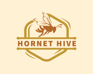 Bumblebee Insect Apiary logo design