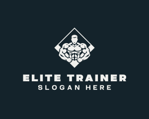 Fitness Bodybuilding Gym logo design