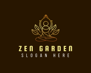 Yoga Zen Meditation logo design