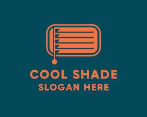 Shade - Rectangle Window Blinds logo design