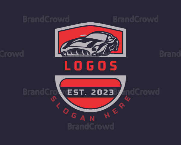 Automobile Car Racing Logo