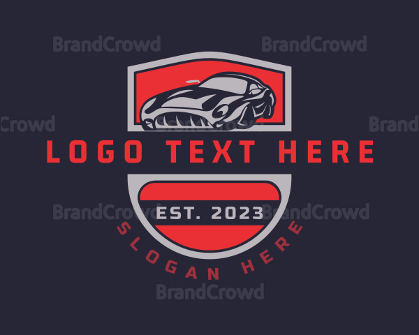 Automobile Car Racing Logo